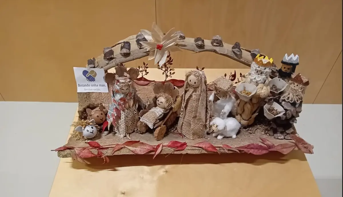 Baiona propone talleres navideños de belenes y cocina en su centro sociocomunitario