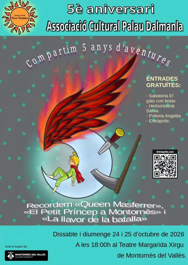 Palau Dalmanla celebrará cinco años de trayectoria con un acto en el teatro