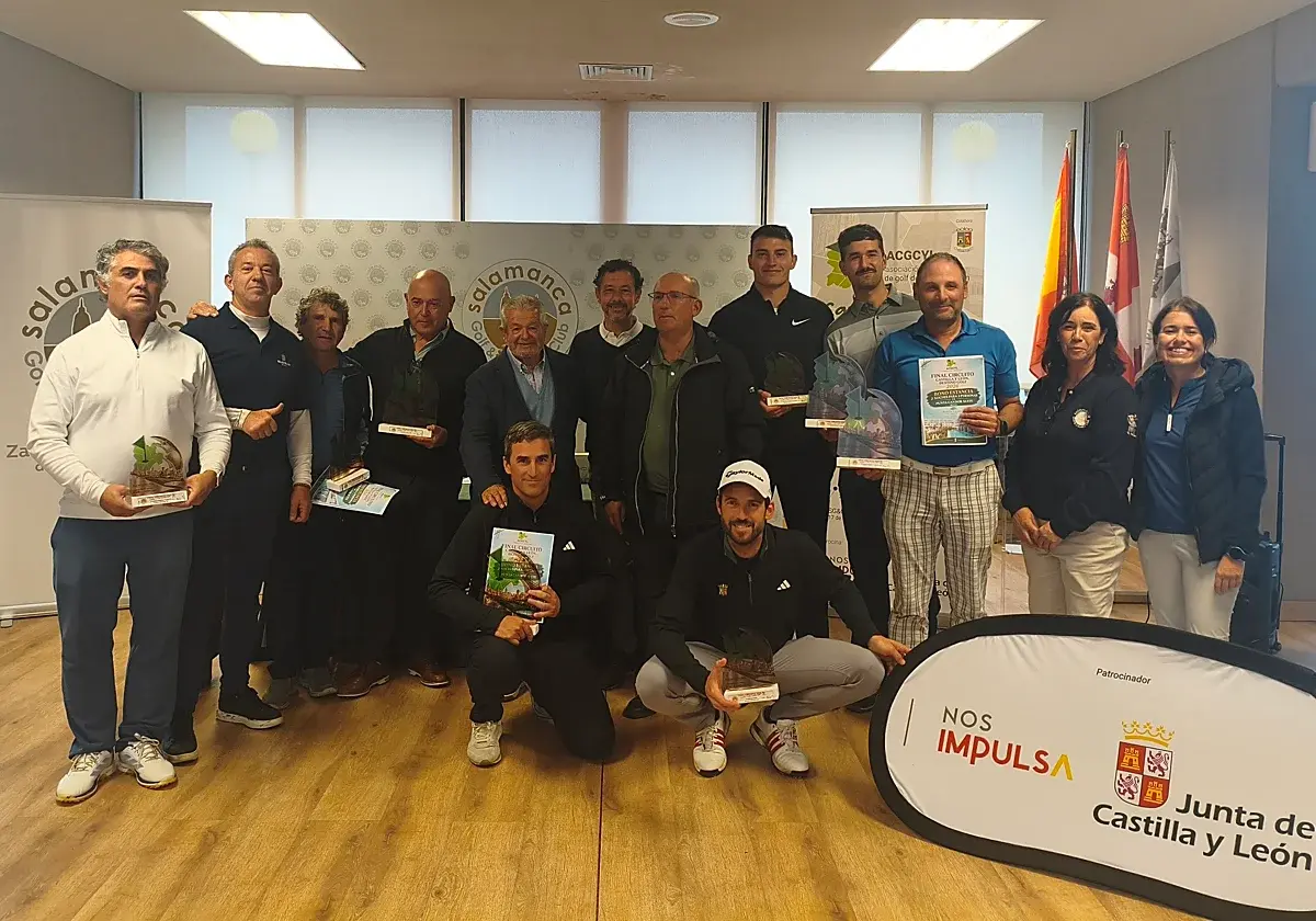 La final del circuito autonómico de golf se disputó en Zarapicos